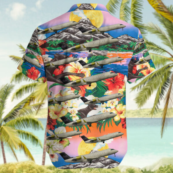Bombardier CRJ-200LR Duo Airways Hawaiian Shirt