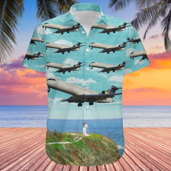 Bombardier CRJ-701 Duo Airways Hawaiian Shirt Bombardier CRJ-701 Duo Airways Hawaiian Shirt