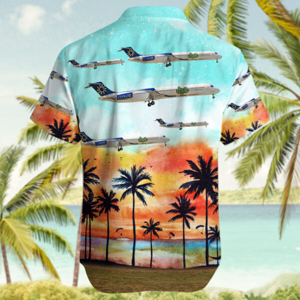 McDonnell Douglas MD-83 Dutch Antilles Express Hawaiian Shirt McDonnell Douglas MD-83 Dutch Antilles Express Hawaiian Shirt