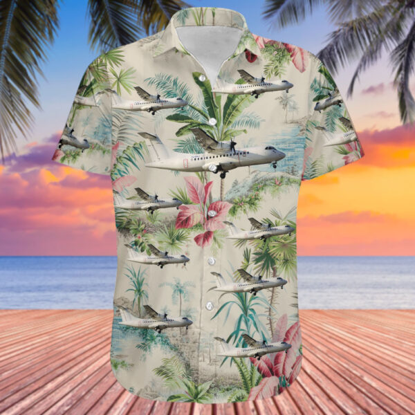 ATR 42-300 Dutch Antilles Express Hawaiian Shirt