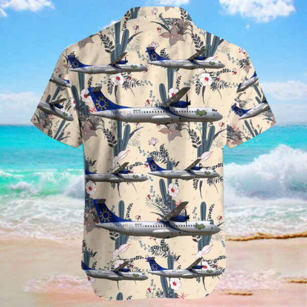 ATR 72-212 Dutch Antilles Express Hawaiian Shirt
