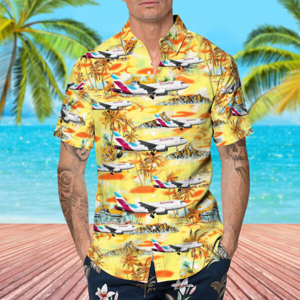 Airbus A319-132 Eurowings Hawaiian Shirt