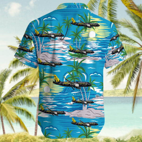 Airbus A320-214 Eurowings Hawaiian Shirt Airbus A320-214 Eurowings Hawaiian Shirt