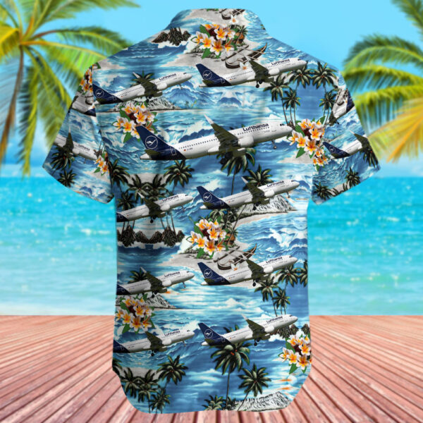 Airbus A320-214 Lufthansa Hawaiian Shirt