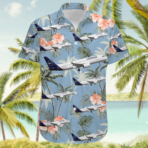 Airbus A320-271N Lufthansa Hawaiian Shirt
