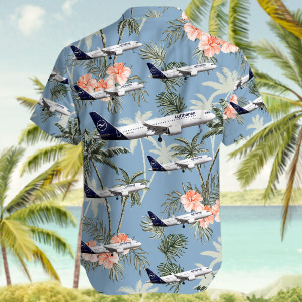 Airbus A320-271N Lufthansa Hawaiian Shirt