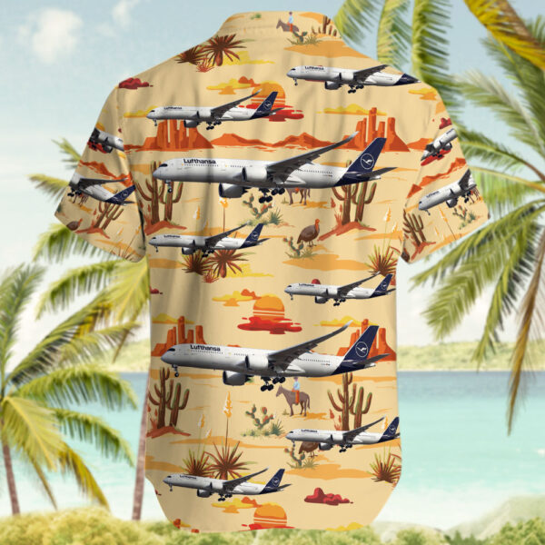 Airbus A350-941 Lufthansa Hawaiian Shirt Airbus A350-941 Lufthansa Hawaiian Shirt