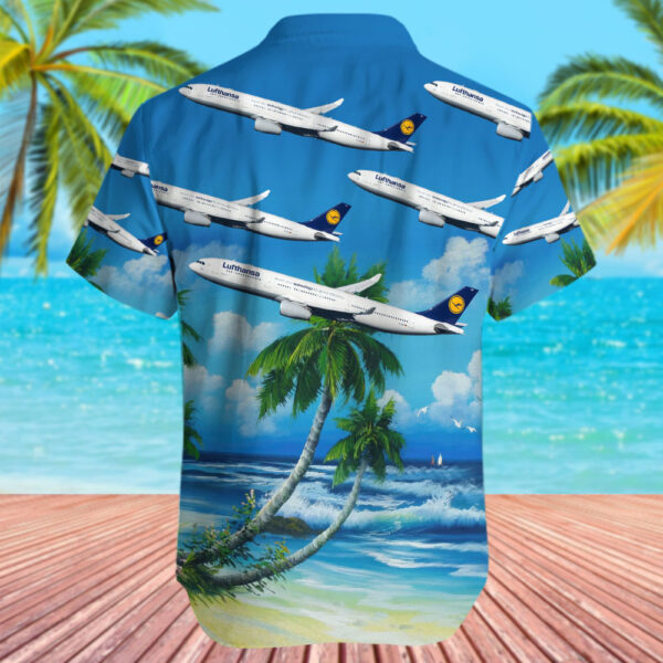 Airbus A330-343 Lufthansa Hawaiian Shirt Airbus A330-343 Lufthansa Hawaiian Shirt