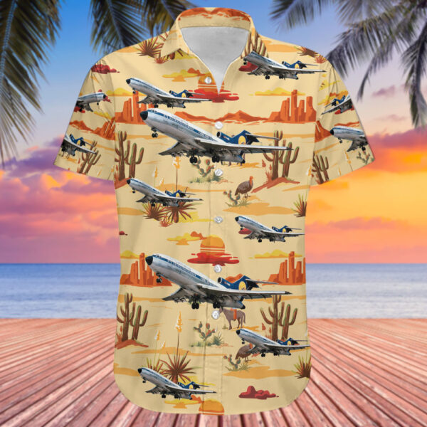 Boeing 727-30 Lufthansa Hawaiian Shirt