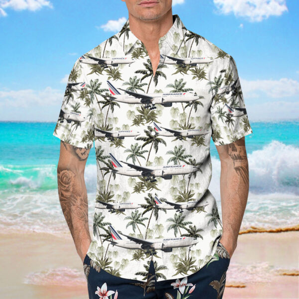 Boeing 777-228(ER) Air France Hawaiian Shirt Boeing 777-228(ER) Air France Hawaiian Shirt