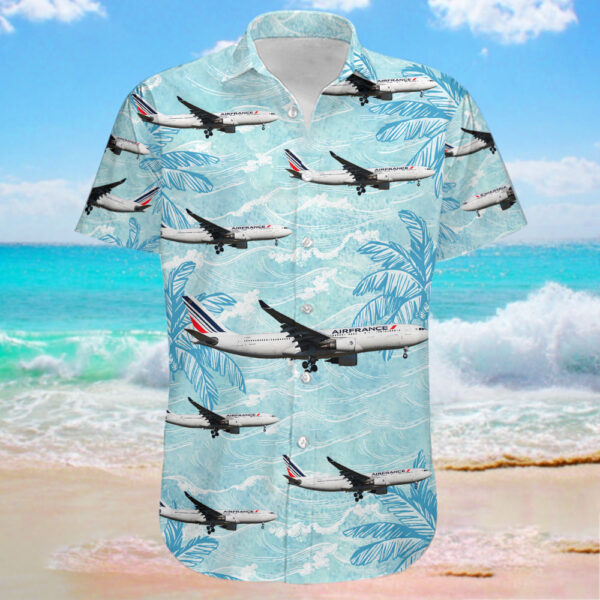 Airbus A330-203 Air France Hawaiian Shirt Airbus A330-203 Air France Hawaiian Shirt