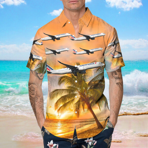 Airbus A350-941 Air France Hawaiian Shirt Airbus A350-941 Air France Hawaiian Shirt