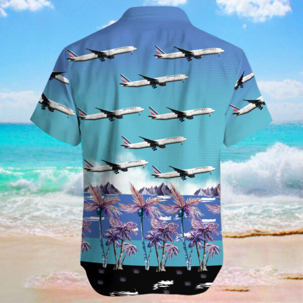 Boeing 777-328ER Air France Hawaiian Shirt Boeing 777-328ER Air France Hawaiian Shirt