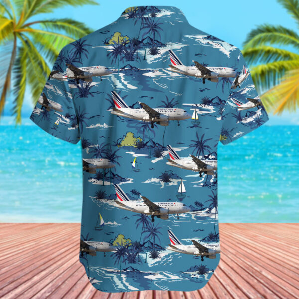 Airbus A318-111 Air France Hawaiian Shirt Airbus A318-111 Air France Hawaiian Shirt