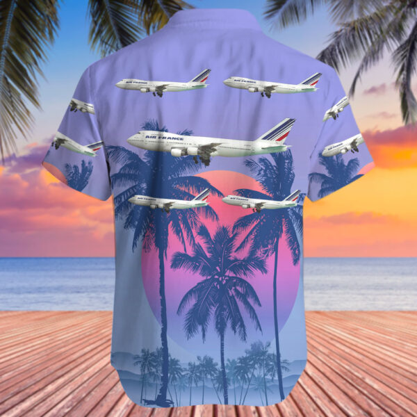 Boeing 747-228B Air France Hawaiian Shirt Boeing 747-228B Air France Hawaiian Shirt