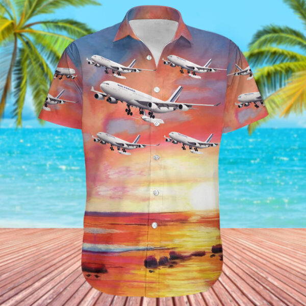 Airbus A340-313X Air France Hawaiian Shirt Airbus A340-313X Air France Hawaiian Shirt