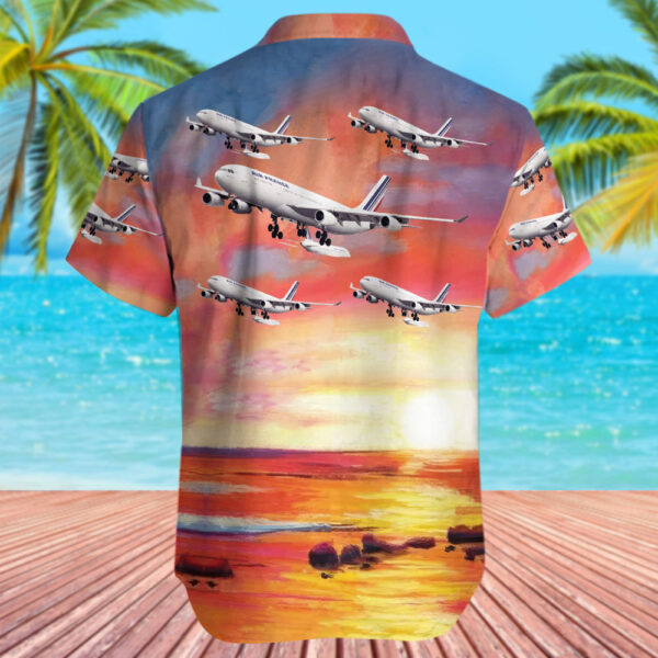 Airbus A340-313X Air France Hawaiian Shirt Airbus A340-313X Air France Hawaiian Shirt