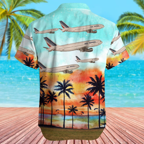 Airbus A300B4-203 Air France Hawaiian Shirt Airbus A300B4-203 Air France Hawaiian Shirt