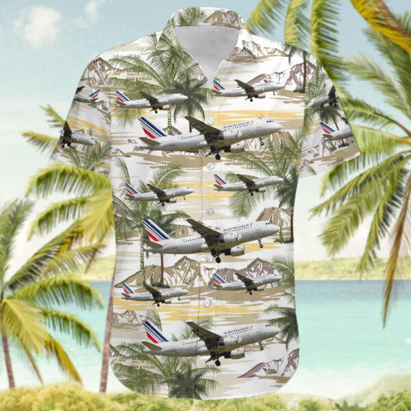 Airbus A319-115(LR) Air France Hawaiian Shirt Airbus A319-115(LR) Air France Hawaiian Shirt