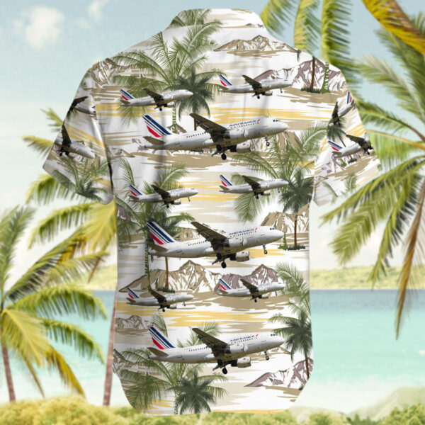 Airbus A319-115(LR) Air France Hawaiian Shirt Airbus A319-115(LR) Air France Hawaiian Shirt