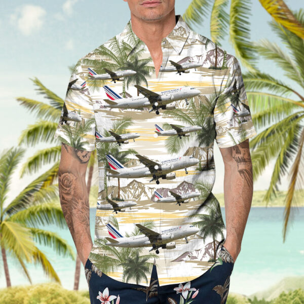 Airbus A319-115(LR) Air France Hawaiian Shirt Airbus A319-115(LR) Air France Hawaiian Shirt