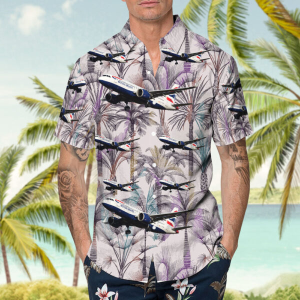 Airbus A320-251N British Airways Hawaiian Shirt Airbus A320-251N British Airways Hawaiian Shirt