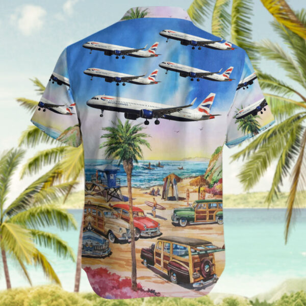 Airbus A321-251NX British Airways Hawaiian Shirt Airbus A321-251NX British Airways Hawaiian Shirt