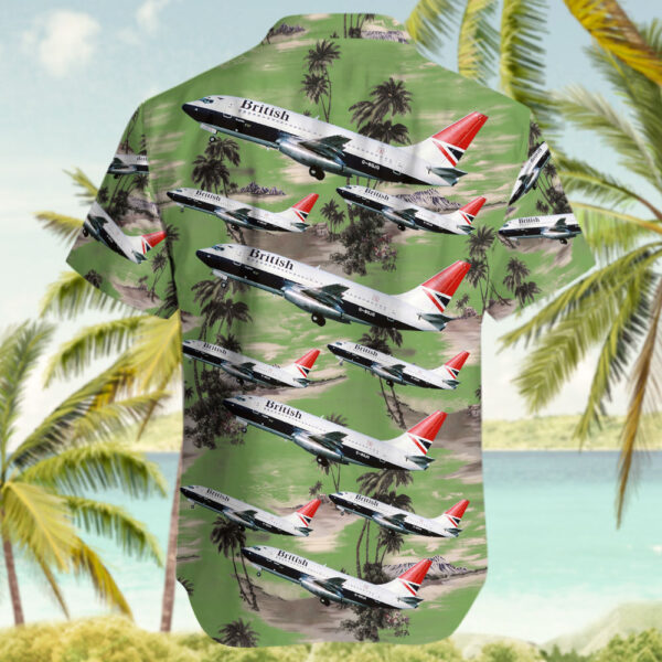 Boeing 737-236(Adv) British Airways Hawaiian Shirt Boeing 737-236(Adv) British Airways Hawaiian Shirt