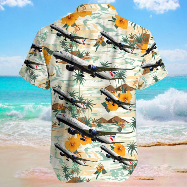 Airbus A350-1041 British Airways Hawaiian Shirt Airbus A350-1041 British Airways Hawaiian Shirt