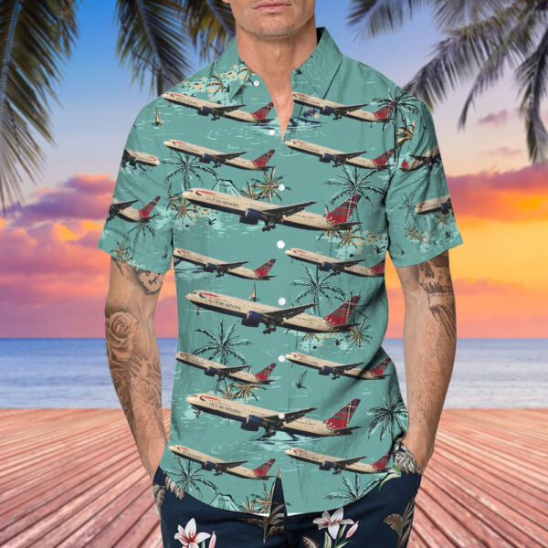 Boeing 767-336(ER) British Airways Hawaiian Shirt Boeing 767-336(ER) British Airways Hawaiian Shirt