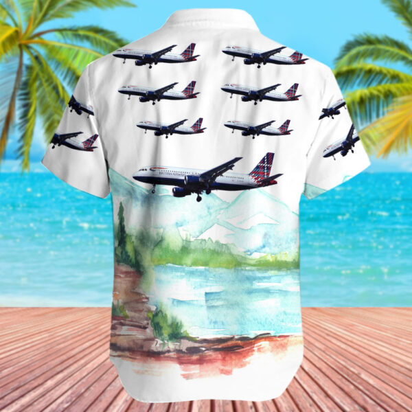 Airbus A320-111 British Airways Hawaiian Shirt Airbus A320-111 British Airways Hawaiian Shirt