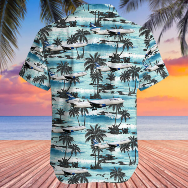McDonnell Douglas MD-11 Finnair Hawaiian Shirt McDonnell Douglas MD-11 Finnair Hawaiian Shirt