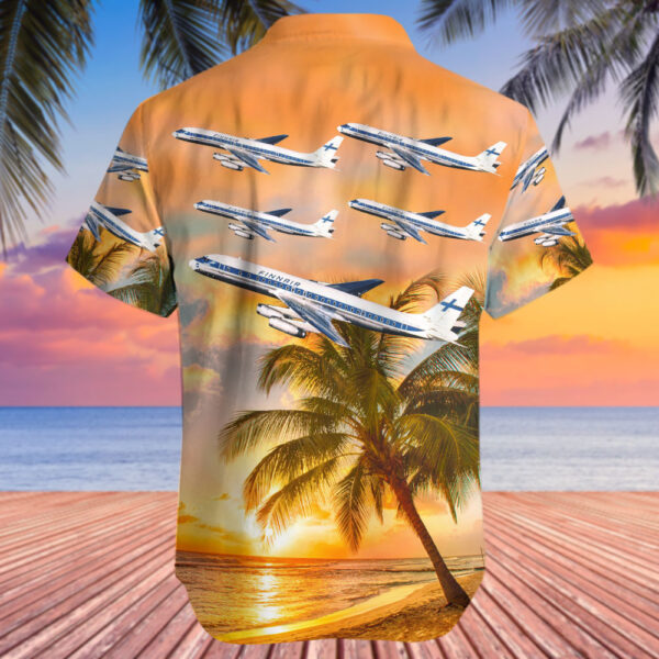 Douglas DC-8-62(CF) Finnair Hawaiian Shirt Douglas DC-8-62(CF) Finnair Hawaiian Shirt