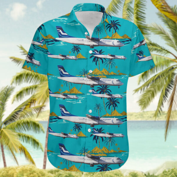 ATR 72-201 Finnair Hawaiian Shirt ATR 72-201 Finnair Hawaiian Shirt