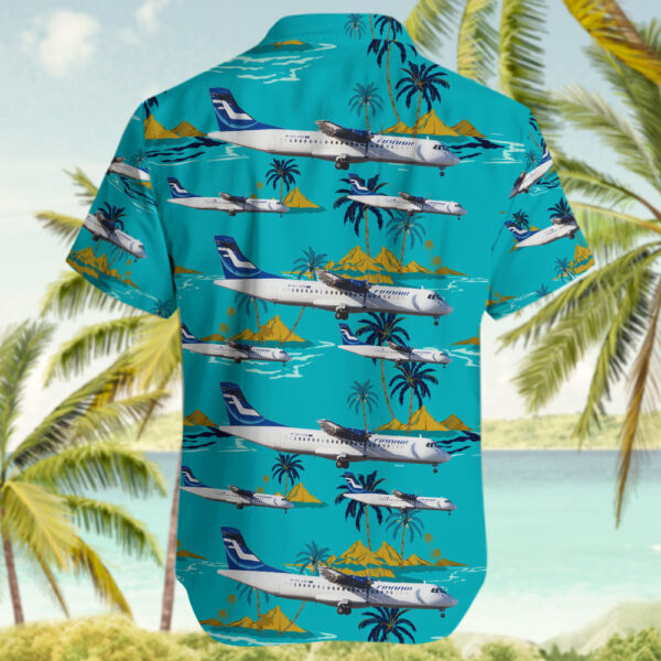 ATR 72-201 Finnair Hawaiian Shirt ATR 72-201 Finnair Hawaiian Shirt