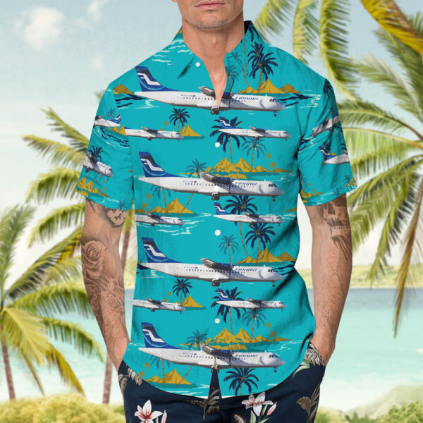 ATR 72-201 Finnair Hawaiian Shirt ATR 72-201 Finnair Hawaiian Shirt