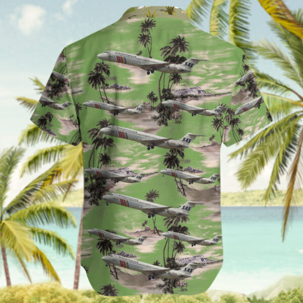 McDonnell Douglas DC-9-41 Scandinavian Airlines (SAS) Hawaiian Shirt