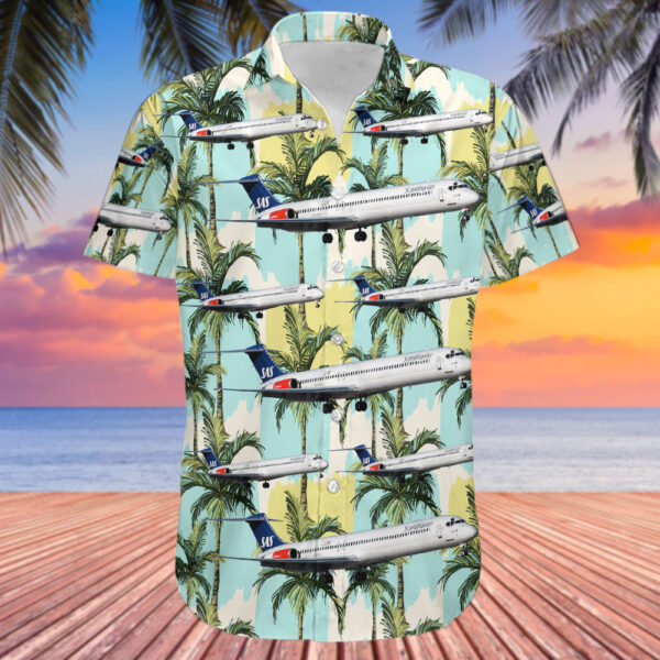 McDonnell Douglas MD-81 Scandinavian Airlines (SAS) Hawaiian Shirt