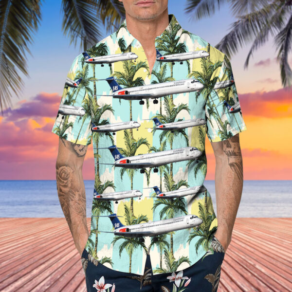 McDonnell Douglas MD-81 Scandinavian Airlines (SAS) Hawaiian Shirt