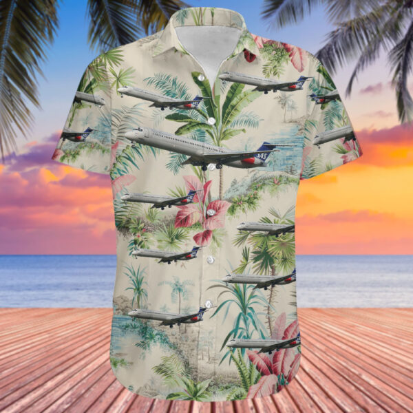 McDonnell Douglas MD-82 Scandinavian Airlines (SAS) Hawaiian Shirt