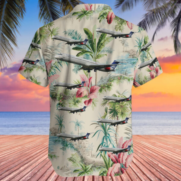 McDonnell Douglas MD-82 Scandinavian Airlines (SAS) Hawaiian Shirt
