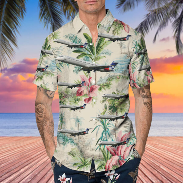 McDonnell Douglas MD-82 Scandinavian Airlines (SAS) Hawaiian Shirt