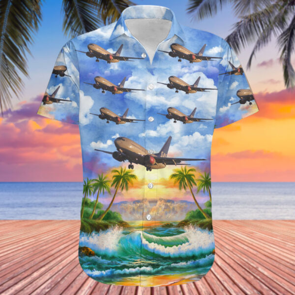 Boeing 737-783 Scandinavian Airlines (SAS) Hawaiian Shirt