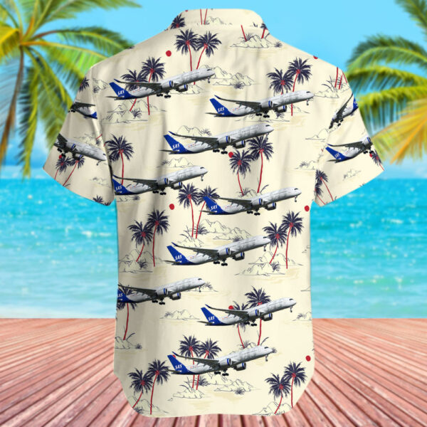 Airbus A350-941 Scandinavian Airlines (SAS) Hawaiian Shirt Airbus A350-941 Scandinavian Airlines (SAS) Hawaiian Shirt