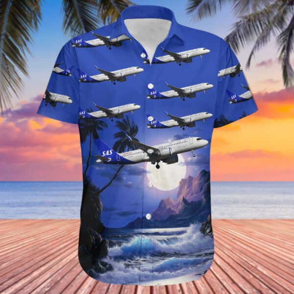 Airbus A320-251N Scandinavian Airlines (SAS) Hawaiian Shirt Airbus A320-251N Scandinavian Airlines (SAS) Hawaiian Shirt