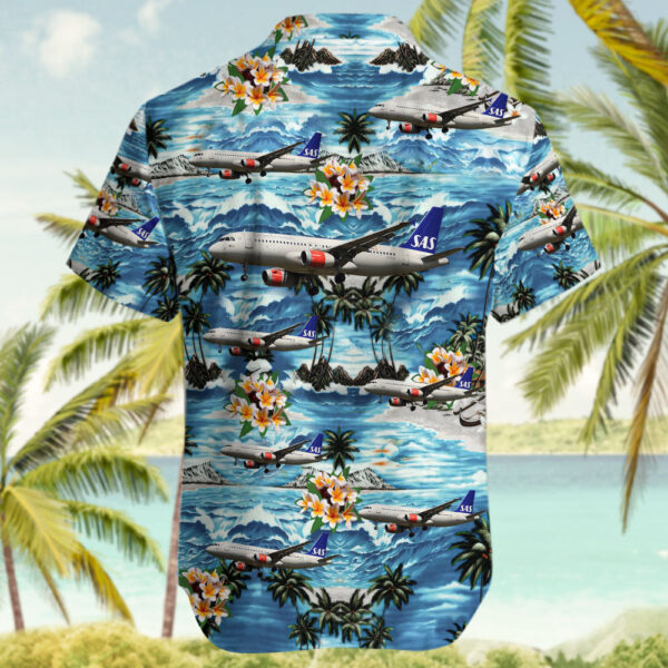 Airbus A320-232 Scandinavian Airlines (SAS) Hawaiian Shirt
