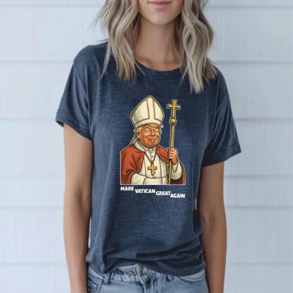 Trump Pope Shirt Funny Political Christian Gift Make America Great