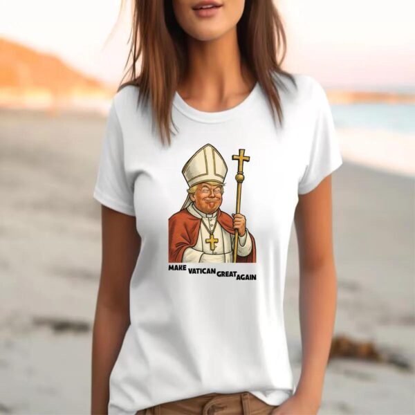 Trump Pope Shirt Funny Political Christian Gift Make America Great