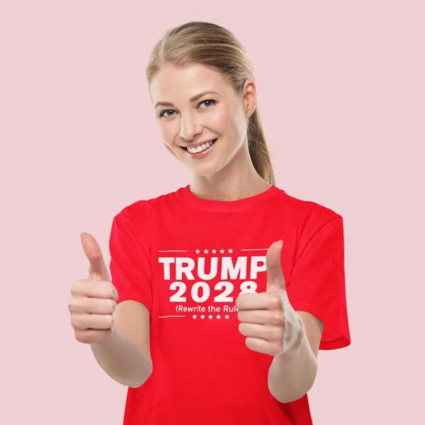 Trump 2028  Rewrite The Rules T-Shirt