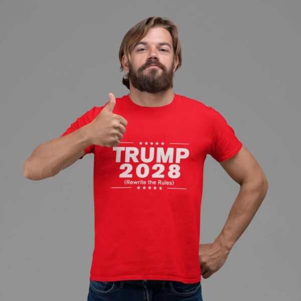 Trump 2028  Rewrite The Rules T-Shirt